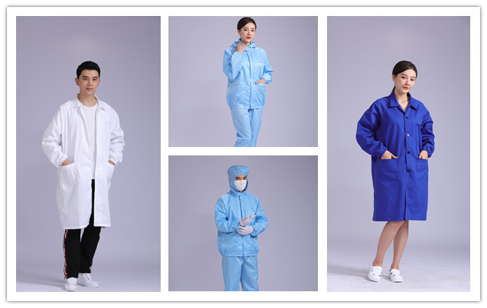 防靜電滌棉大褂，防靜電滌綸分體服
