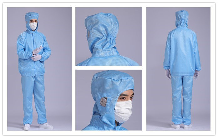 無塵服，連帽分體服